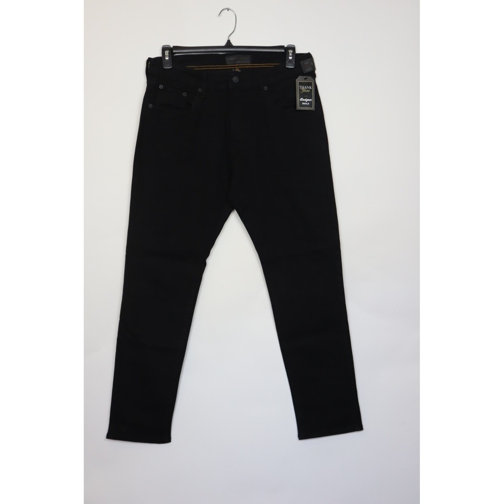 Nickel & Iron Modern Slim Fit Jeans - Black - Size 34